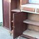 Renovated antique Art Deco sideboard – Lizard Green (Pure & Paint)
