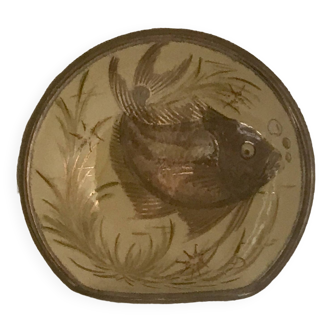 Decorative plate or fish pocket Diaz Costa Spain