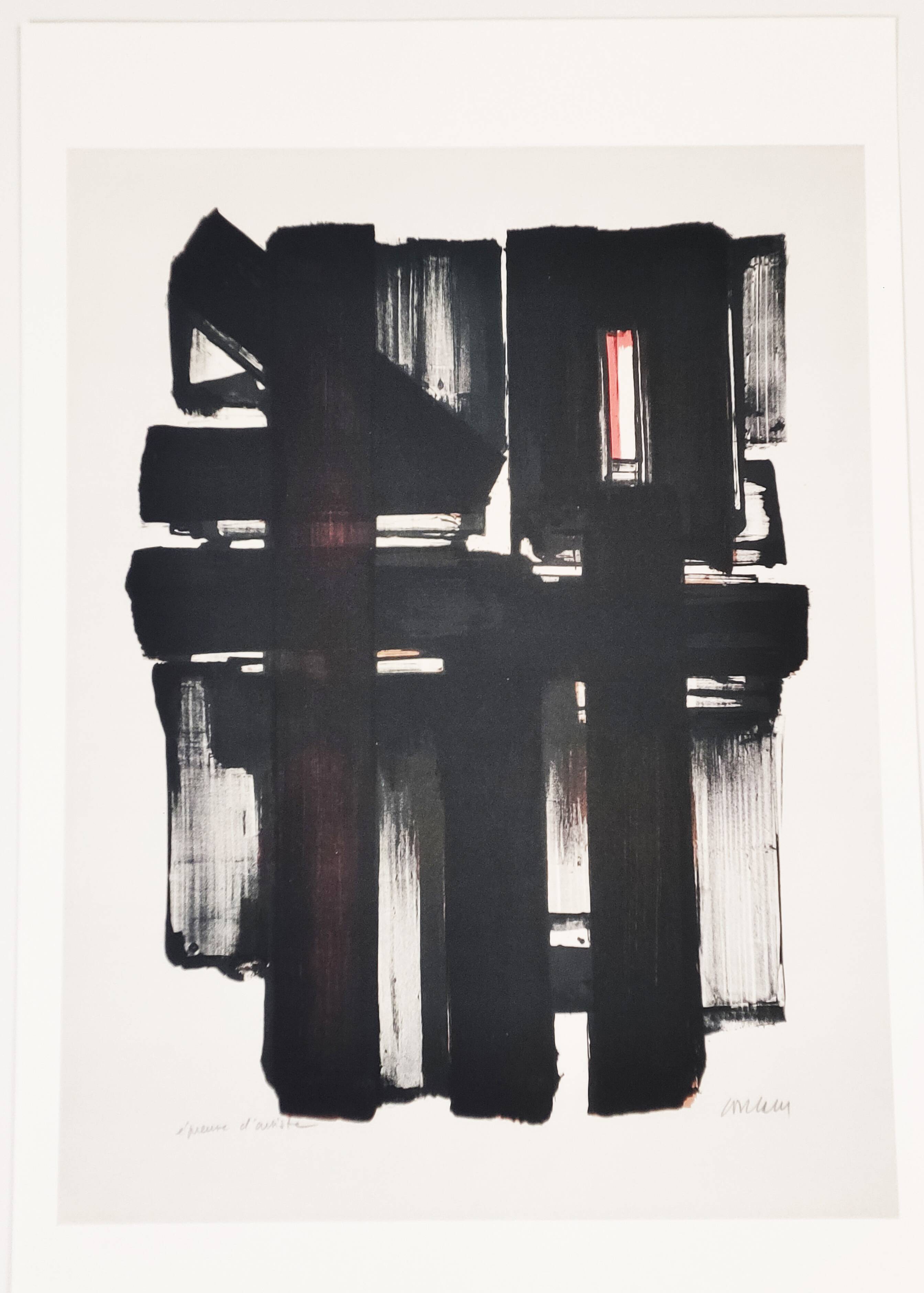 Poster Pierre Soulages
