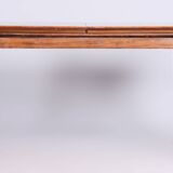 Original Mid-Century Walnut Folding Table, Made by Mier Topolcany, Czech, 1950s