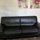 3-seater leather sofa