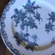 A set of 5 flat plates Chardon Bleu Terre de Fer Clairefontaine Righi