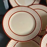 Longchamp Art Deco plates