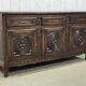 1950s oak sideboard in the style of Robert Micheau Vernez