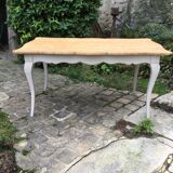 Old oak table with extensions