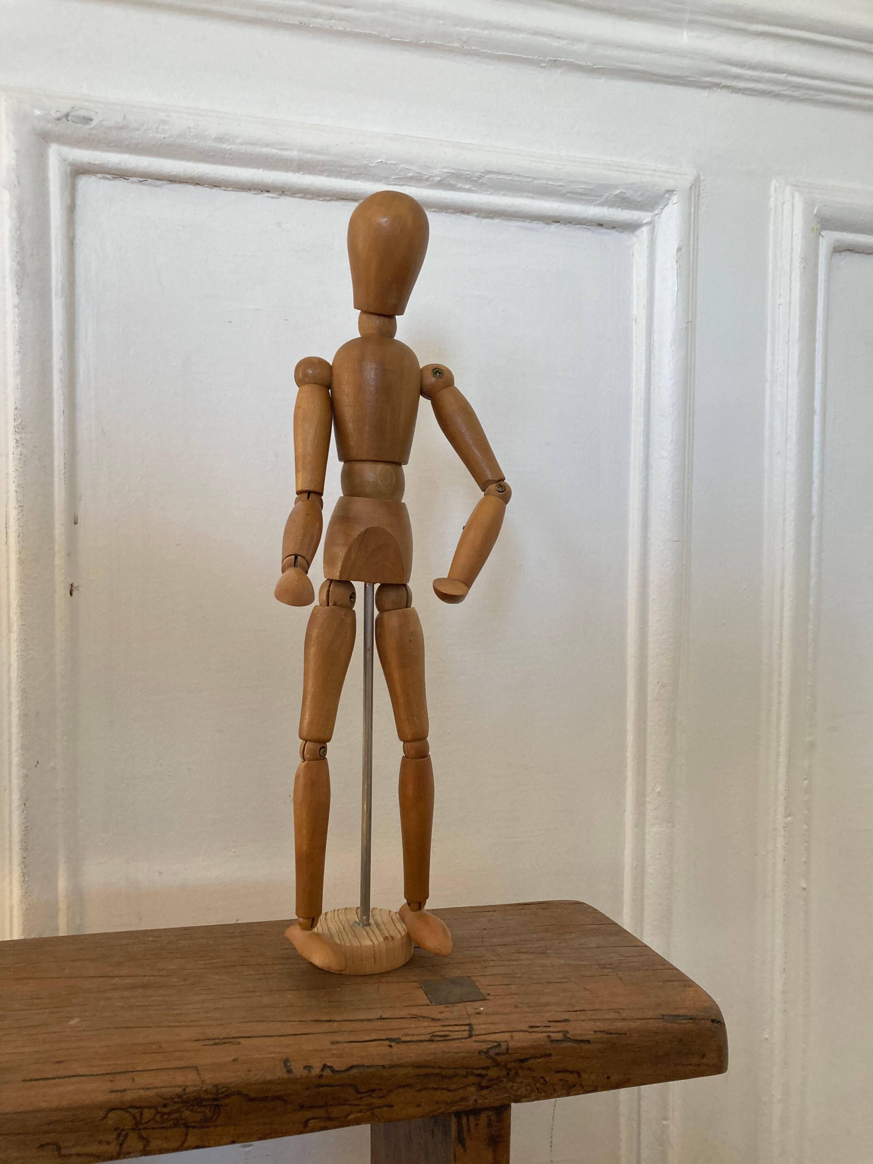 Wooden mannequin