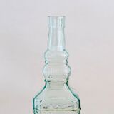 Vintage octopus glass decanter bottle