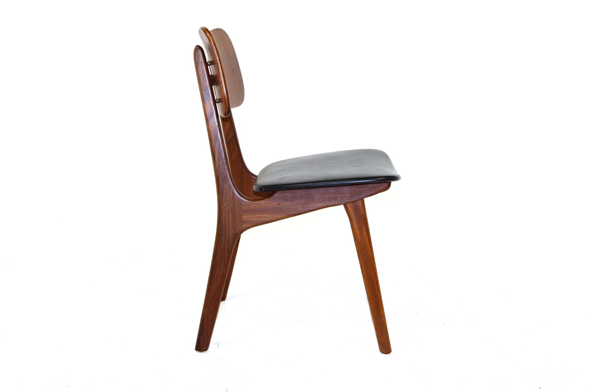 Set of 4 teak chairs, Boltinge Stole fabrik, Denmark, 1960