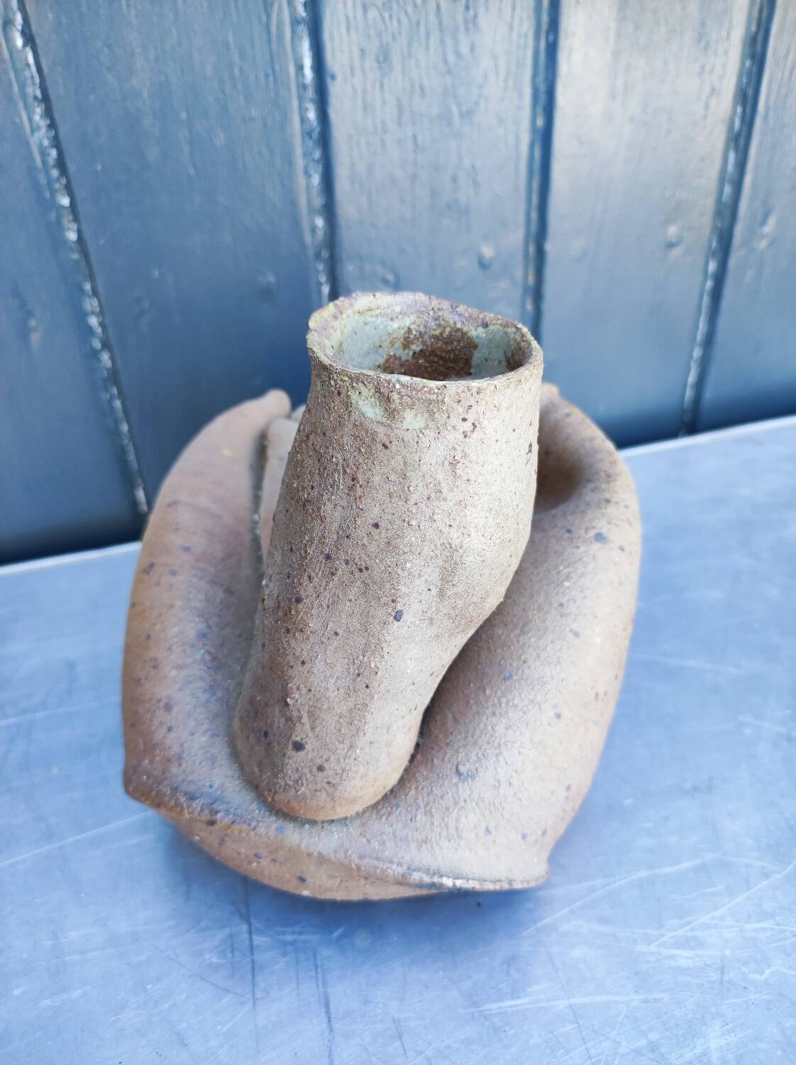 Vintage stoneware vase