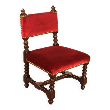 chaise d'enfant de style louis -19° siècle