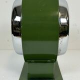 Vintage green citizen double-sided navy wall clock, 1980s