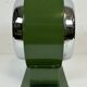 Vintage green citizen double-sided navy wall clock, 1980s