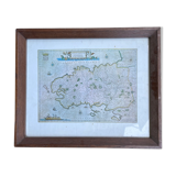 Tableau carte Bretagne