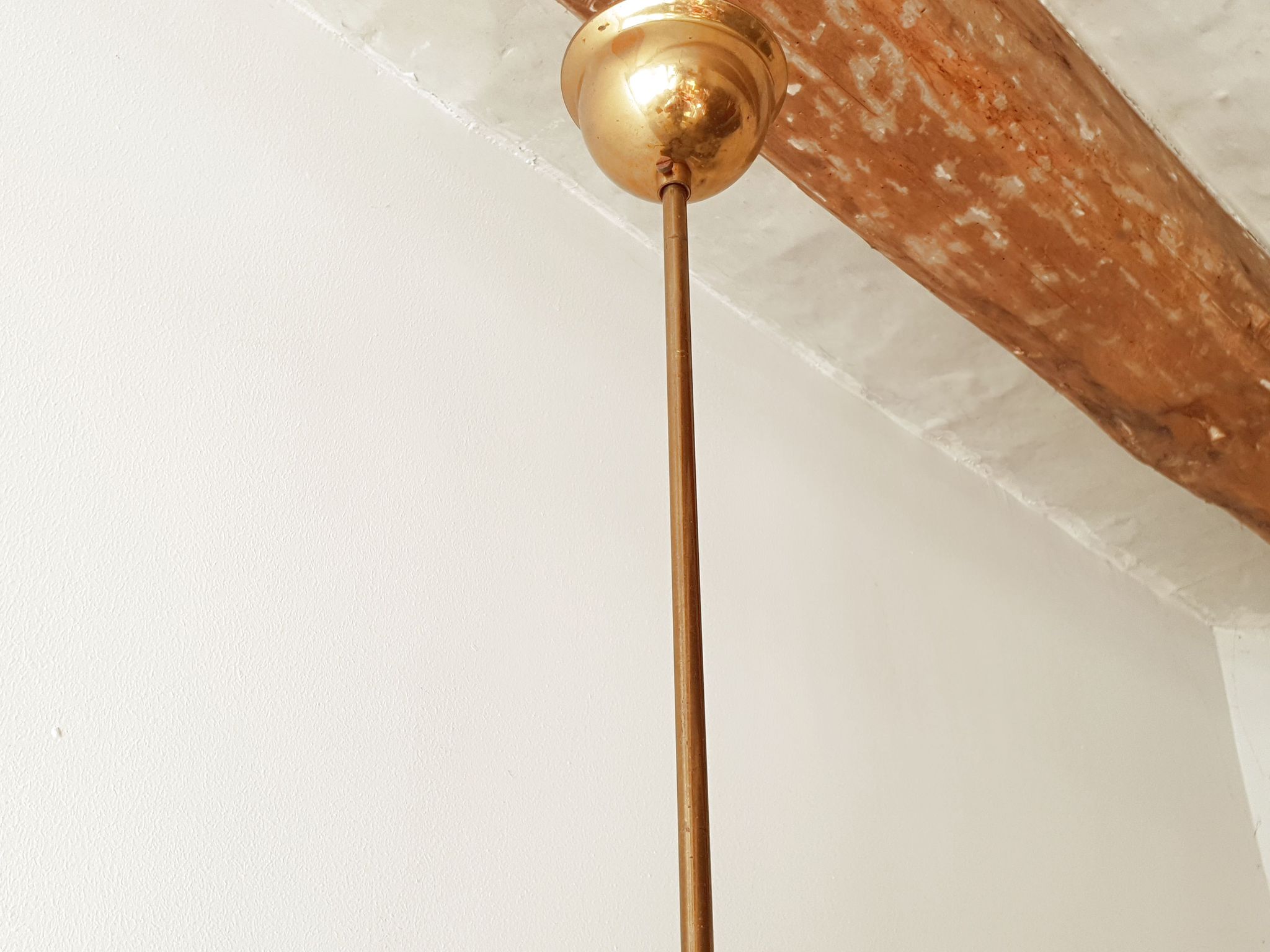 Scandinavian vintage chandelier 1960