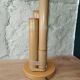 Vintage wooden table lamp – 1960s/70s