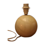 Alabaster ball lamp foot