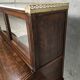 Cylinder desk in mahogany and mahogany veneer, Louis XVI style, 19th century.