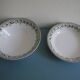 duo dishes salad bowl St Amand Murier antique French dishes salad bowl