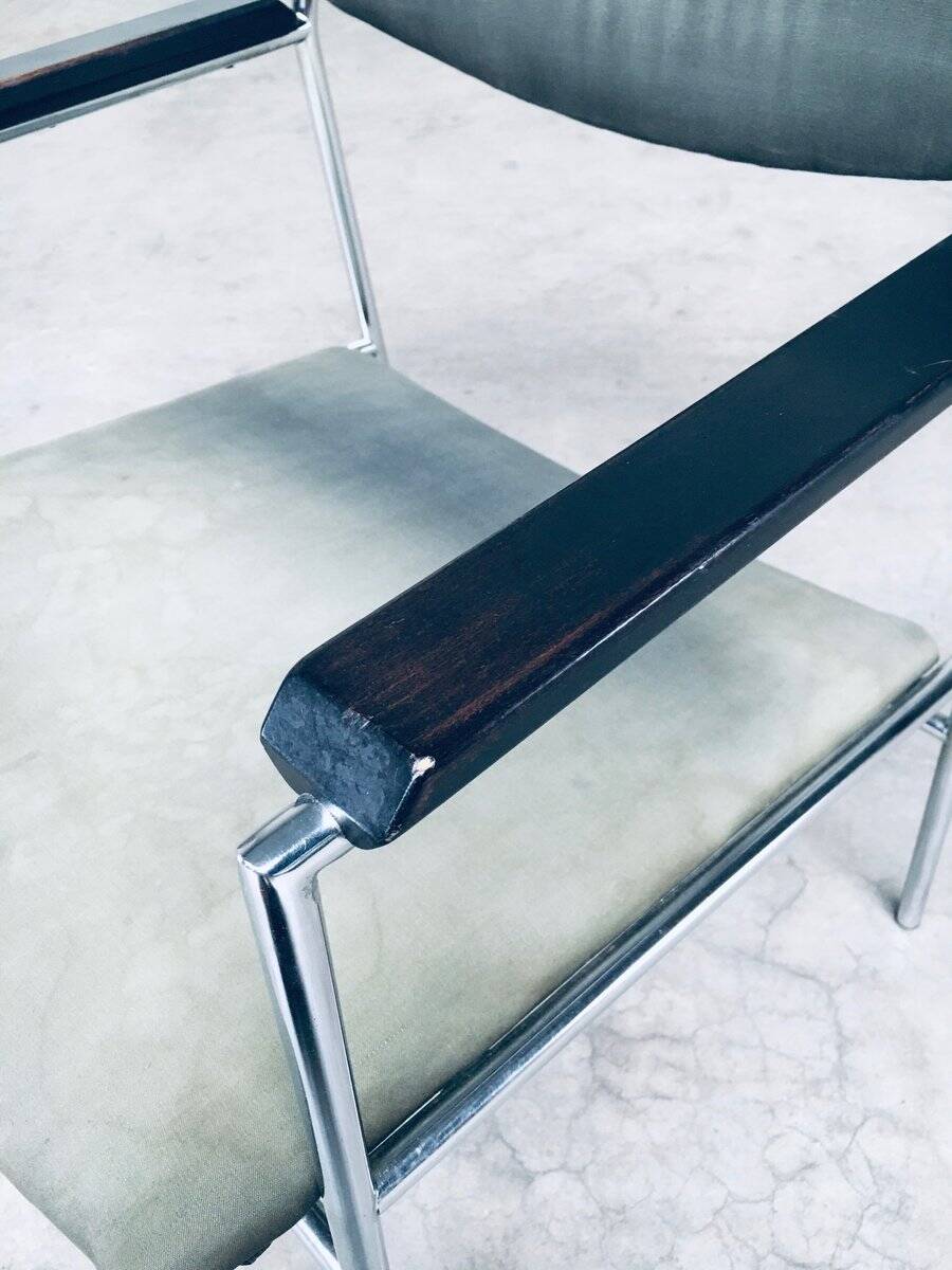 Mid-Century Modern Armchair by Gijs Van Der Sluis, Netherlands, 1960s