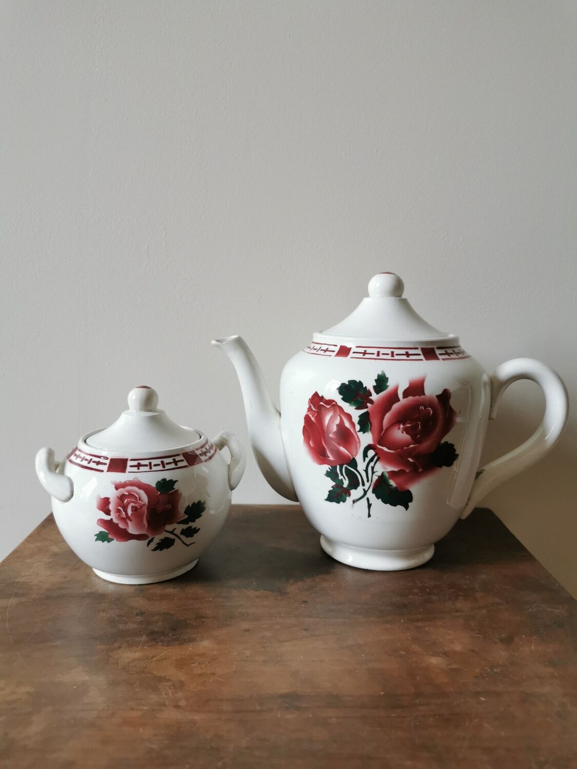 Digoin Saverne retro coffee service