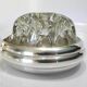 Pique flowers or wears silver metal pen Christofle Gallia