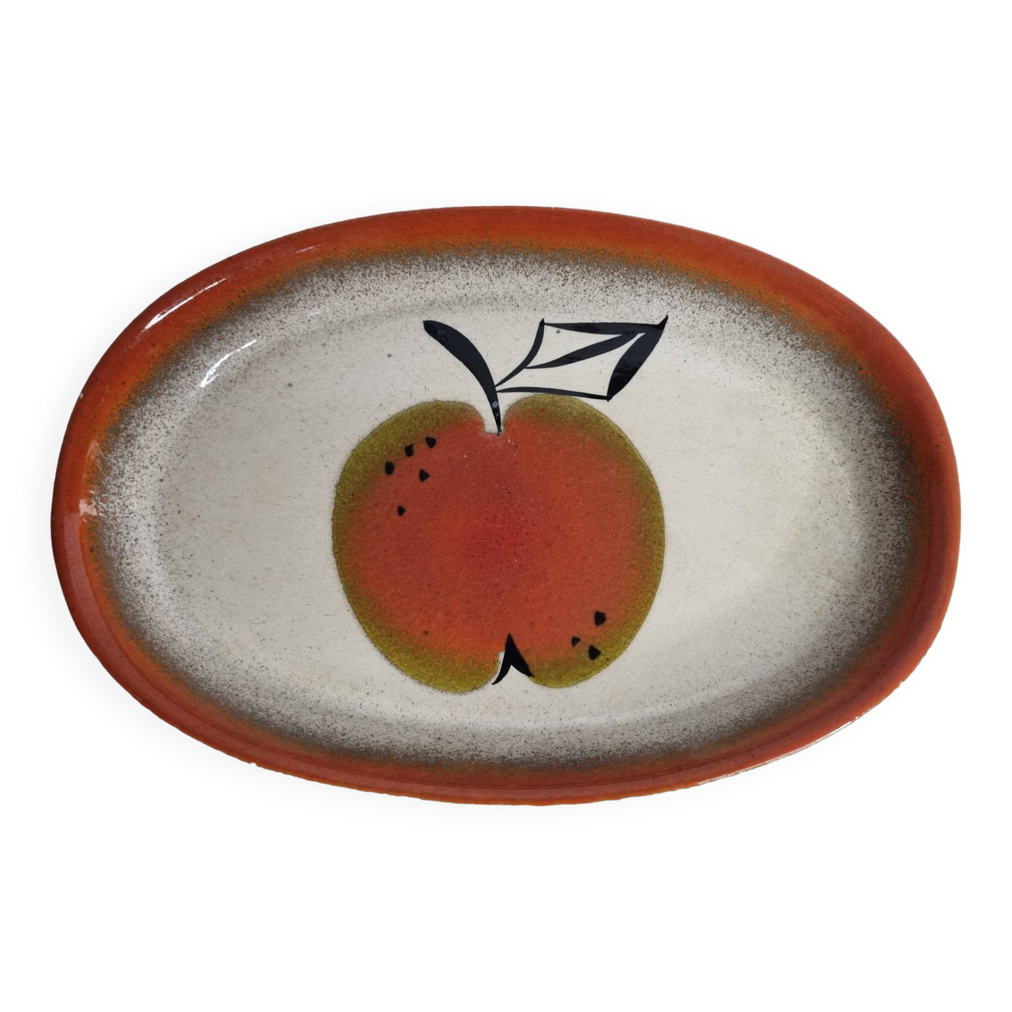 Vintage oval dish "Eva" Zell Harmersbach, Germany, 30 cm