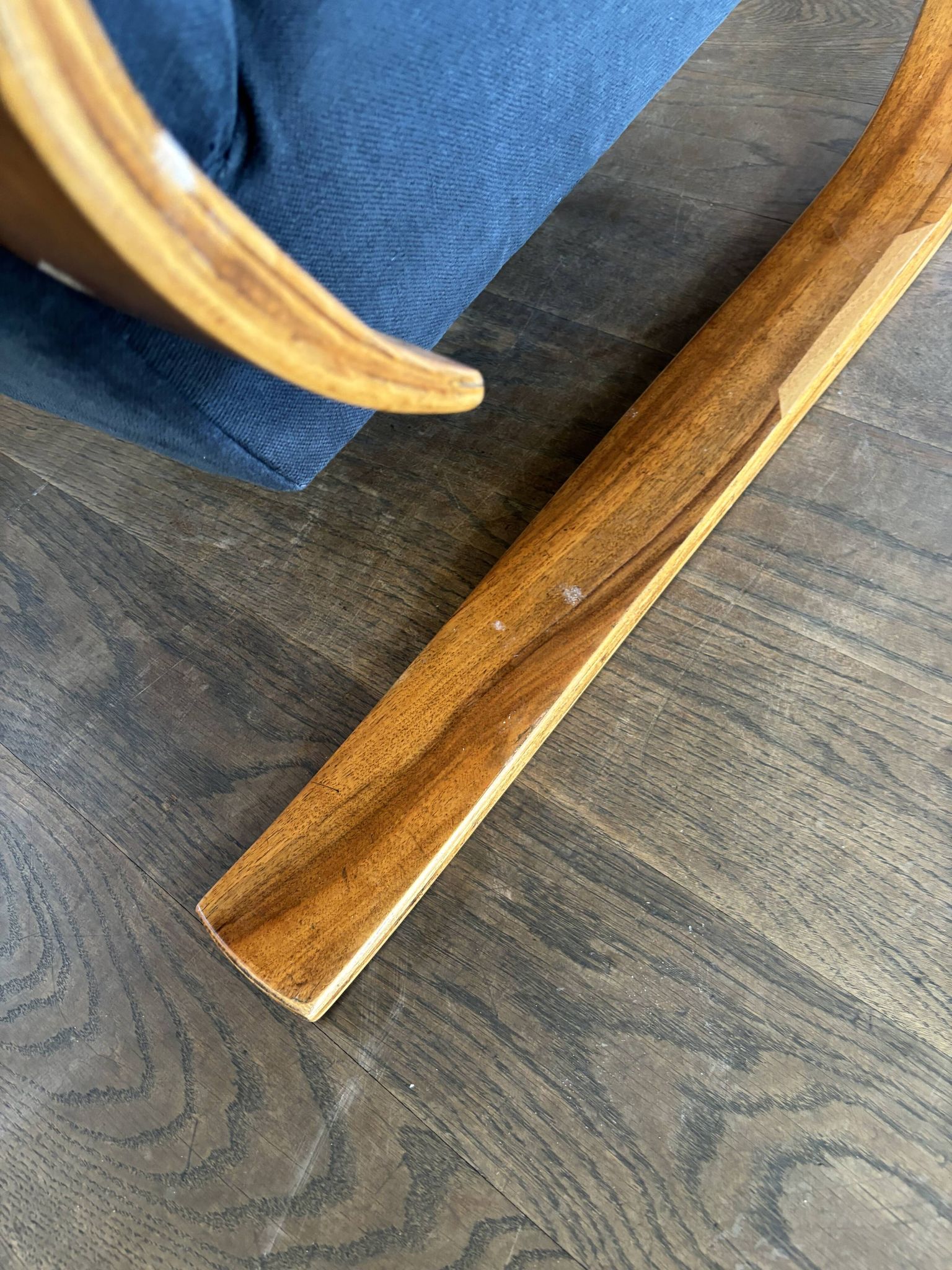 Vintage 1950s armchair inspired by Alvar Aalto, Set of 2