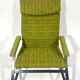 Metal and wool rocking-chair, years 70/80