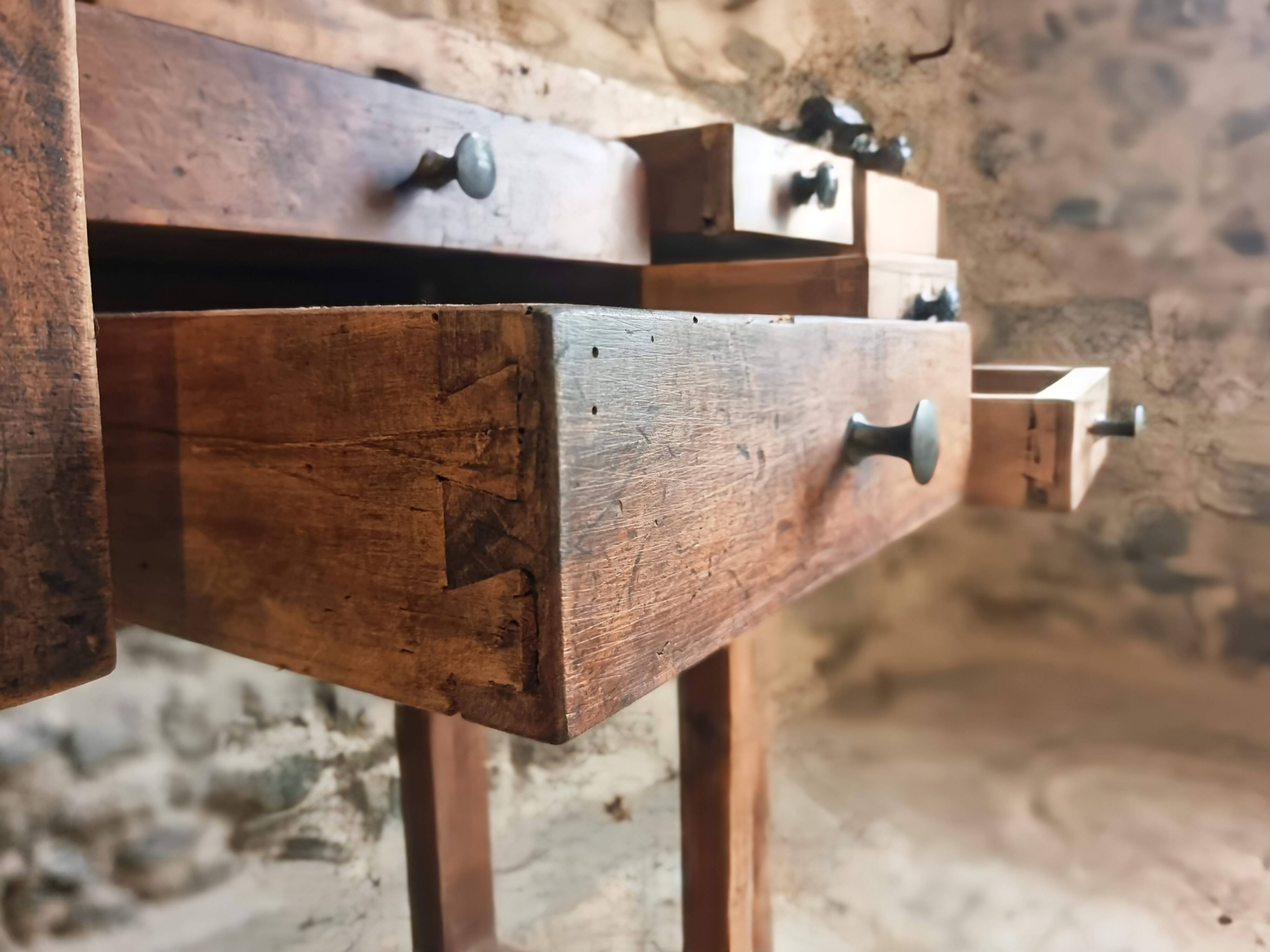 French watchmaker's workbench – around 1900–1920