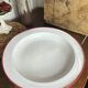 Enamelled metal plates