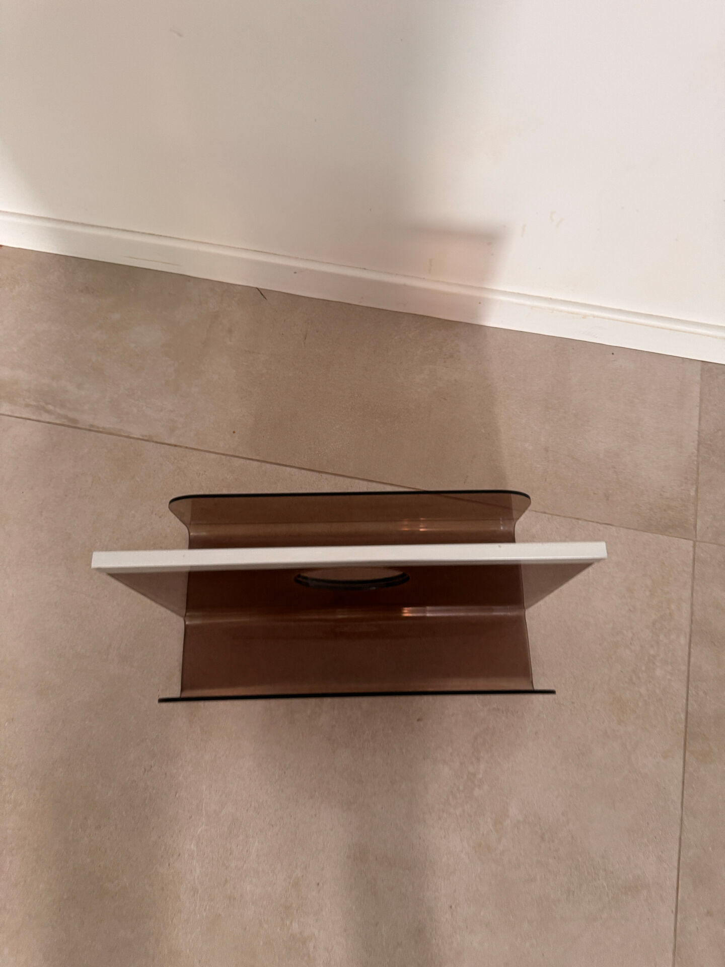 Magazine rack Michel Dumas Plexiglas