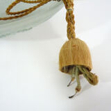 Hnaging calysque Art Deco 1 Degué style glass fire