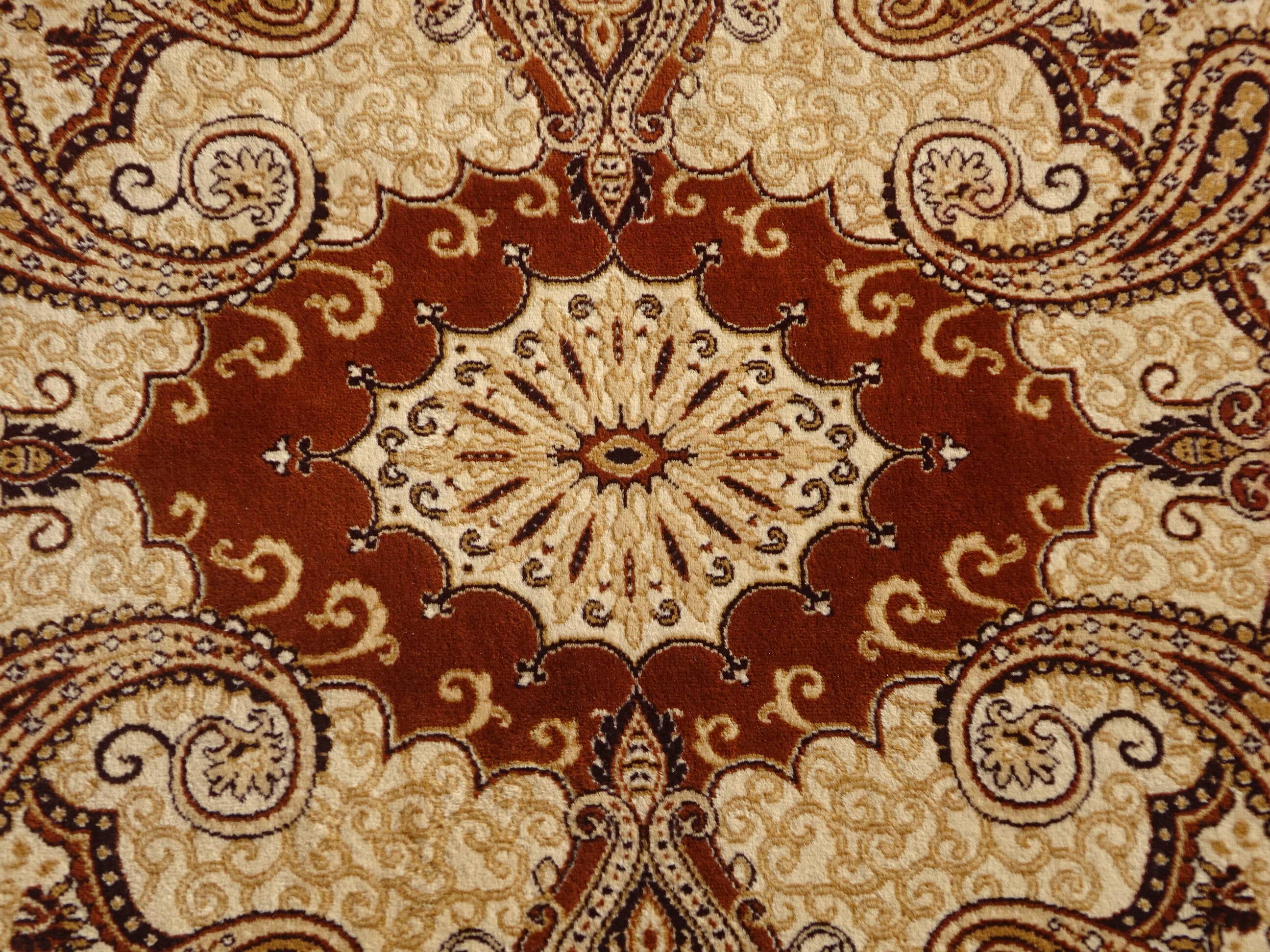 100% pure wool rug 170x230 cm
