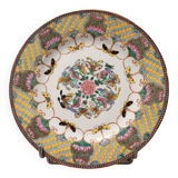 Asian butterfly decorative plate