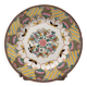 Asian butterfly decorative plate