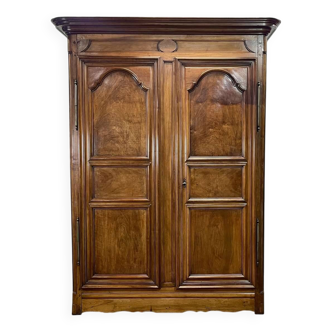 Armoire de Château en noyer 18ème - entièrement démontable