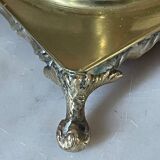 Antique brass candlestick