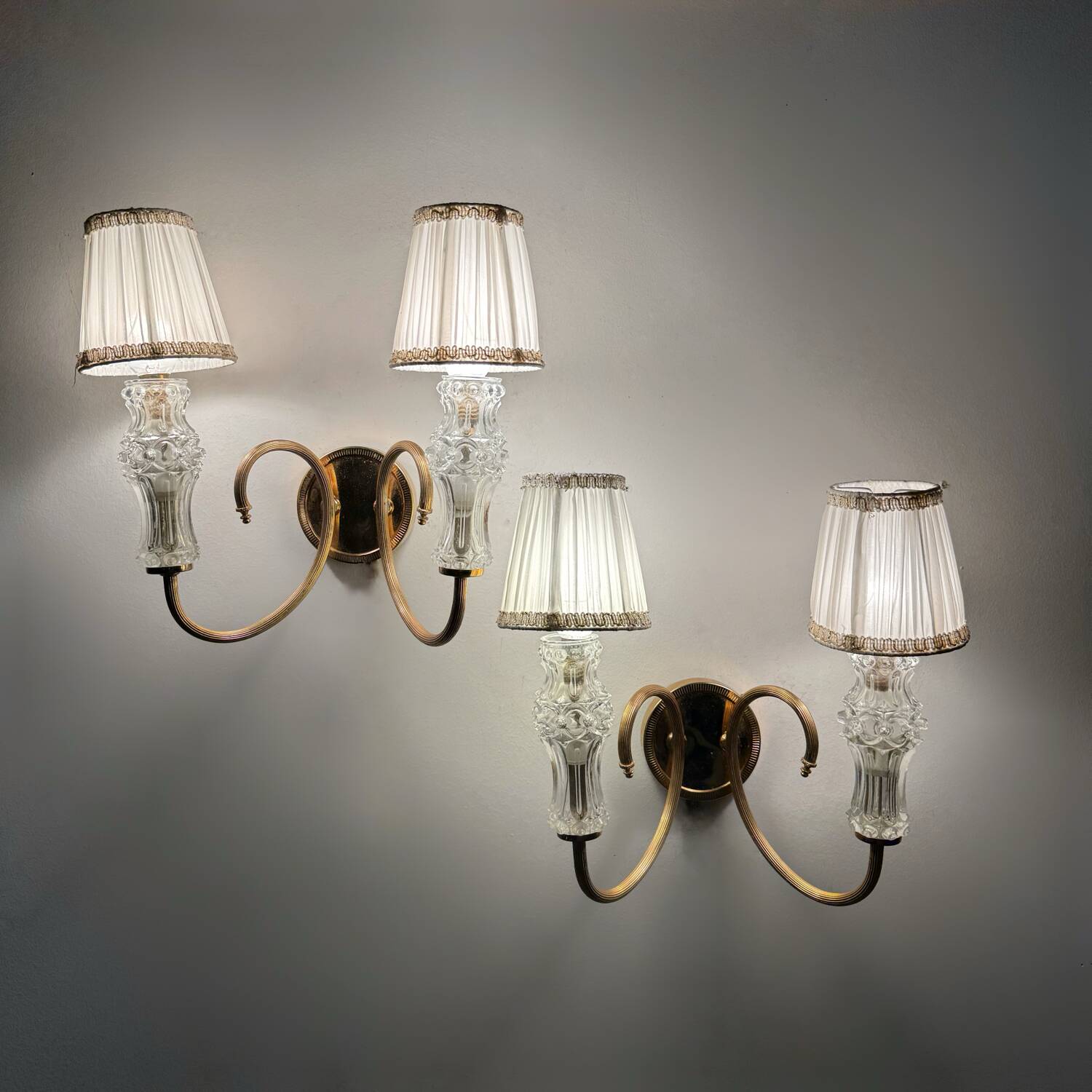 60s wall lights (X2)