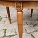 Oval table