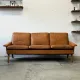 Leather sofa, Denmark, 1960s/70s, vintage, mid-century modern