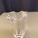 Crystal vase signed daum france