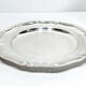 Christofle - Silver-plated metal rimmed plate
