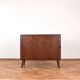 Mid-Century Danish Teak Tambour Doors Sideboard, 1960s