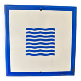 Europe industrial enamel sign