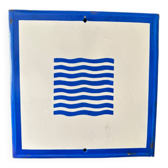 Europe industrial enamel sign