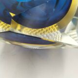 Cendrier sommerso en verre de murano