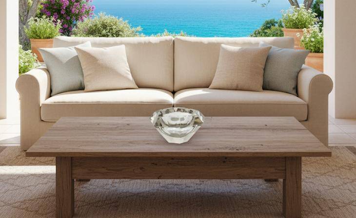 Cenicero Murano crystal Flavio Poli años 60