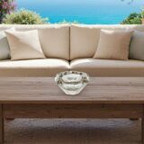 Cenicero Murano crystal Flavio Poli años 60