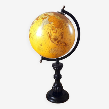 Globe terrestre style Napoléon 3