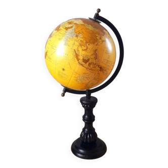 Napoleon 3 style terrestrial globe